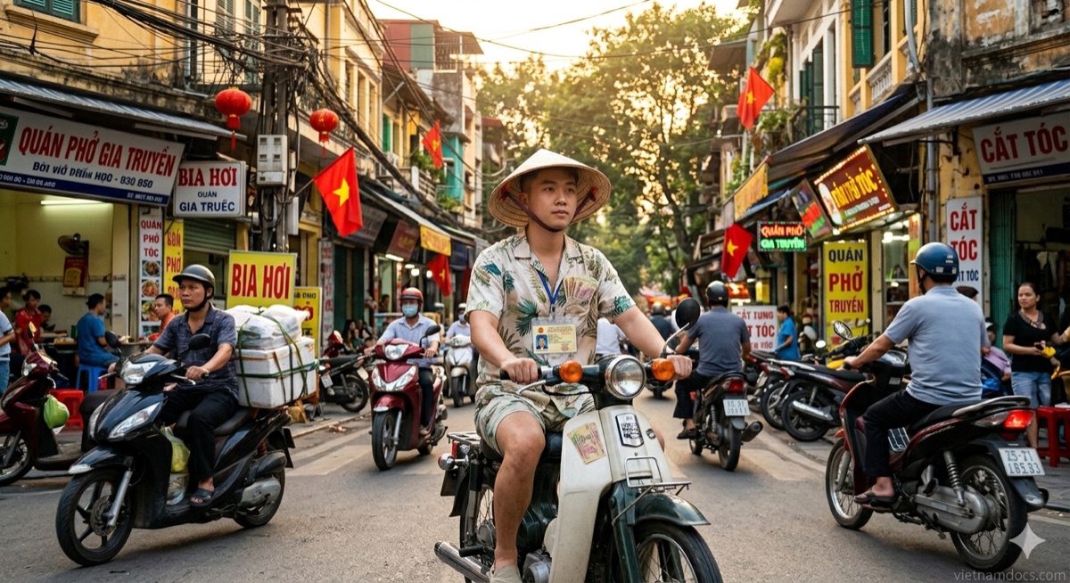 Vietnamese driver's license for foreigners and expats — how to legally drive a motorbike in Vietnam